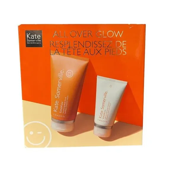 Kate Somerville All Over Glow Exfolikate Body Scrub & Exfoliating Treatment Set